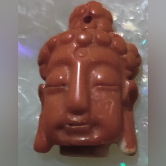 Vintage Jewelry - Vintage Coral handcarved Buddha Pendant about 1.5”Need a chain? (comment below)